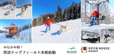 みなかみで愛犬と滑る　ほうだいぎスキー場ドッグフィ