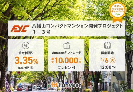 貸付型クラウドファンディング「Funvest」1/6より新フ