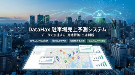 交通量調査DXのDataHax　実データ解析に基づく駐車場