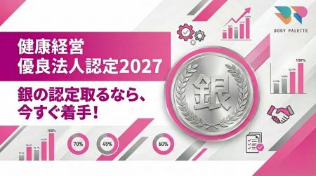 「健康経営優良法人認定2027」を目指す企業に向け、銀