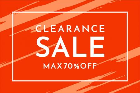 【MAX70％OFF】NYオンラインにて『クリアランスセール