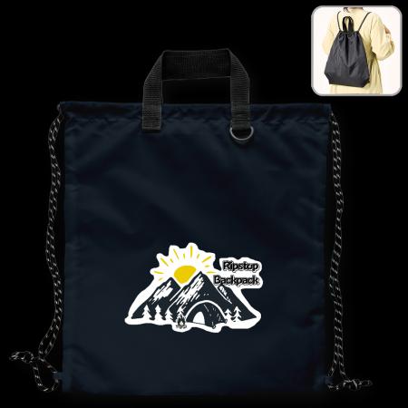 UP-Tからカスタム自在なリップストップリュックが新登