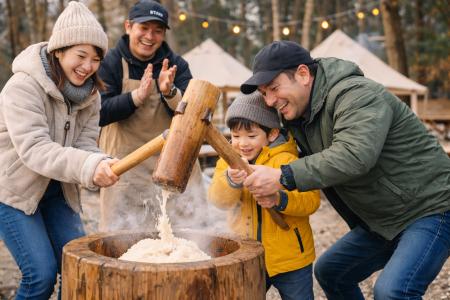 【愛知県一宮市】グランピング施設が仕掛ける冬の和体