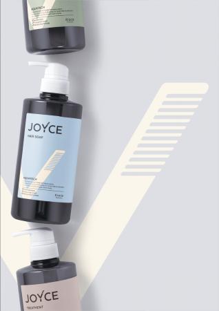 楽しみながら技術者が選ぶヘアケアシリーズ「JOYCE」
