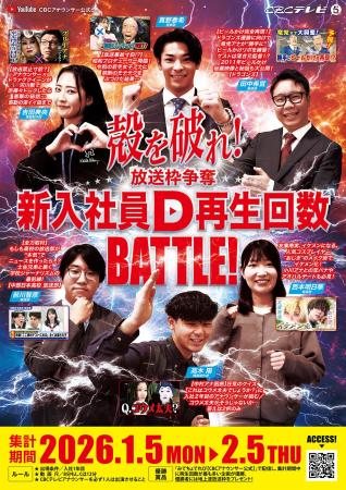 『放送枠争奪！若手Ｄ再生回数バトル第二弾！』入社1