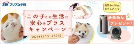 【SBIプリズム少短】この子との生活に安心をプラスキ 【SBIプリズム少短】この子との生活に安心をプラスキ