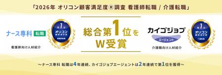 ナース専科 転職とカイゴジョブエージェント「2026年 