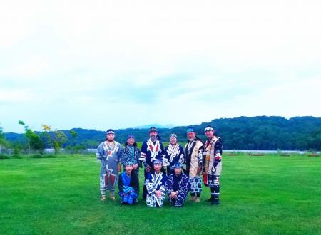 就航都市千歳市と文化交流　重要無形民俗文化財「アイ