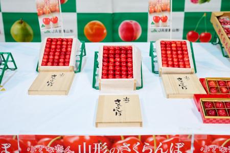 2026年大田市場の初競りにて、青果の老舗仲卸「船昌」 2026年大田市場の初競りにて、青果の老舗仲卸「船昌」