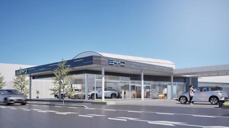 静岡県内第3店舗目、東部地区に初出店となるBYD正規デ
