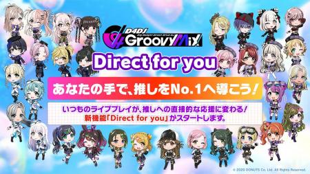 スマートフォン向けリズムゲーム「D4DJ Groovy Mix」