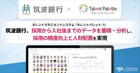 茨城県を中心に営業を展開する筑波銀行が、タレントマ