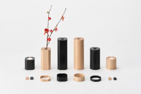 デザインスタジオ KITSUCA、新作の木製アイテムシリー