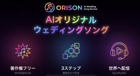 AIが5分で“世界に一つ”のウェディングソングを作成著