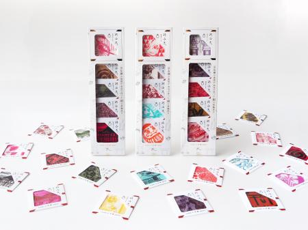 ＳＯＯの京友禅手染め絹の指輪拭き「おふきpetit」が