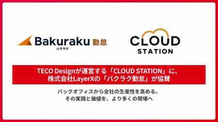 TECO Designが運営する「CLOUD STATION」に、株式会社