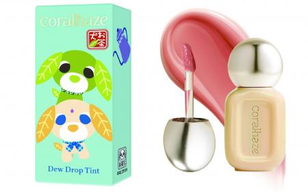 『お茶犬』着想の限定リップが誕生！韓国コスメ「Cora