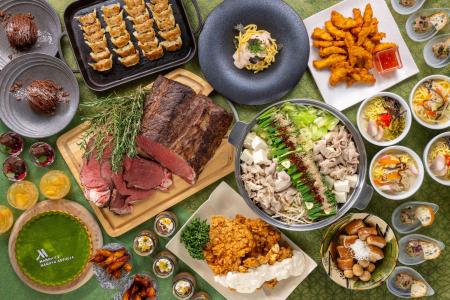 冬の魅力を詰め込んだ、パーゴラ『冬の九州ブッフェ』