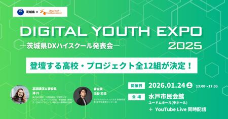 「DIGITAL YOUTH EXPO 2025～茨城DXハイスクール発表