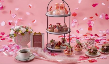 【札幌プリンスホテル】ピンクの柔らかさ、赤の華やぎ