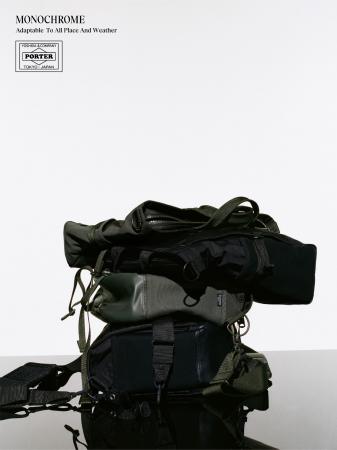 PORTERの新作「MONOCHROME」が国内外の厳選された店舗