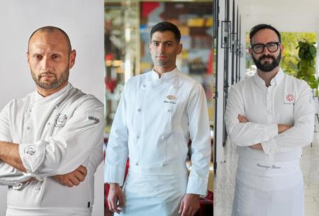 ミシュランに彩られたアマルフィの美食を、3名のシェ