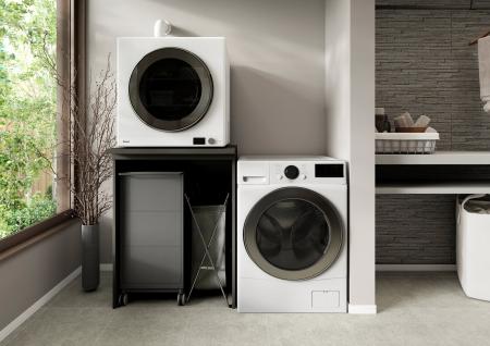 乾太くん専用台『かわいたな』に、新たに〈ダークグレ 乾太くん専用台『かわいたな』に、新たに〈ダークグレ