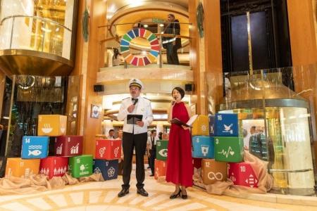 NGOピースボートが、地球一周の船旅にボランティア参