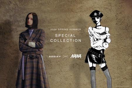 アパレルブランド「ADDIXY」が漫画『NANA』とコラボレ アパレルブランド「ADDIXY」が漫画『NANA』とコラボレ