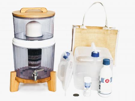 河川水を飲料水へ。電気不要のフェーズフリー浄水器「