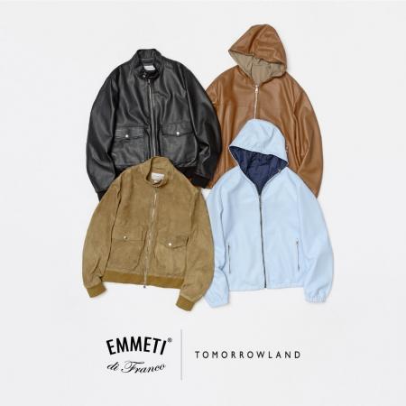 EMMETI per TOMORROWLAND|2月中旬お渡し分の先行予約 EMMETI per TOMORROWLAND|2月中旬お渡し分の先行予約