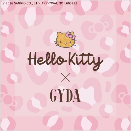 「GYDA（ジェイダ）」「HELLO KITTY（ハローキティ）