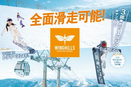 ウイングヒルズ白鳥リゾート(岐阜県スキー場) ゴン ウイングヒルズ白鳥リゾート(岐阜県スキー場) ゴン