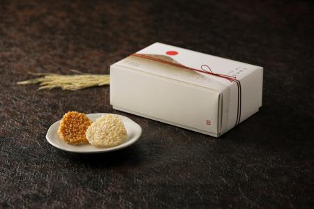 『銀座・小熊×五穀屋 山むすび (黒たまり・柚子胡椒)