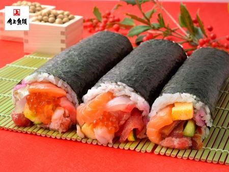 【角上魚類】鮮魚専門店こだわりの「恵方巻」は、中ト