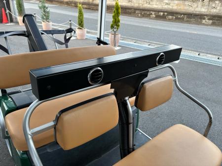 《三笠製作所 × P.P》ゴルフカート後付け冷房クーラー