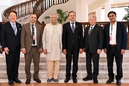 バングラデシュ主要メディア6媒体に掲載：Prof. Muham