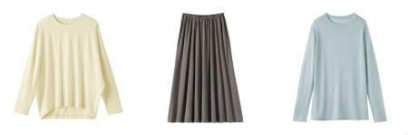 無印良品 「なめらか天竺編み」シリーズを発売 無印良品 「なめらか天竺編み」シリーズを発売