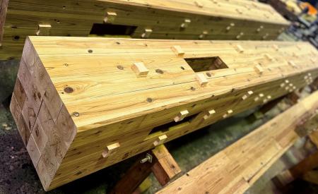 【高松グループ】宮大工の伝統建築技術を用いた「束ね