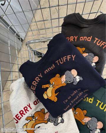 AS KNOW AS plusから『トムとジェリー』のスウェット