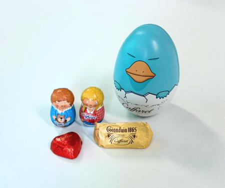 カモノハシのイコちゃん×カファレル エッグ缶を発売！