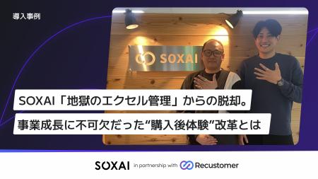 スマートリング「SOXAI」、Recustomer 返品・交換を導
