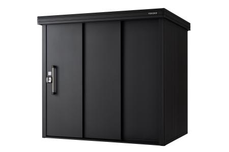 中・大型物置エルモにも本体色ブラックが登場！「ヨド