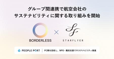 ボーダレス・グループ×スターフライヤー、サステナビ ボーダレス・グループ×スターフライヤー、サステナビ