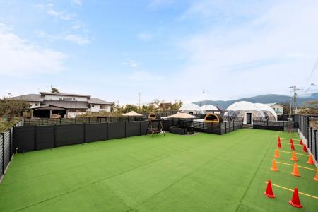 滋賀県高島市・琵琶湖畔に愛犬と過ごせるグランピング