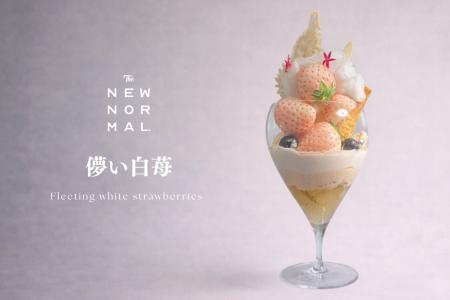 出会える時期は、ほんのわずか。希少な白苺が主役の新