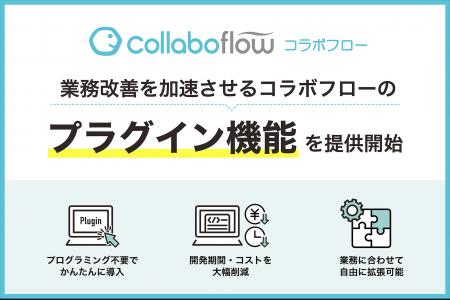 コラボフロー、同種製品に先駆けてワークフローシステ