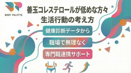 【健康診断データから考える】善玉コレステロールが低