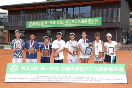 第４４回第一生命全国小学生テニス選手権大会リニュー