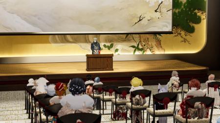 VRChatで開催された「Kimonowa メタバース成人式 2026 VRChatで開催された「Kimonowa メタバース成人式 2026